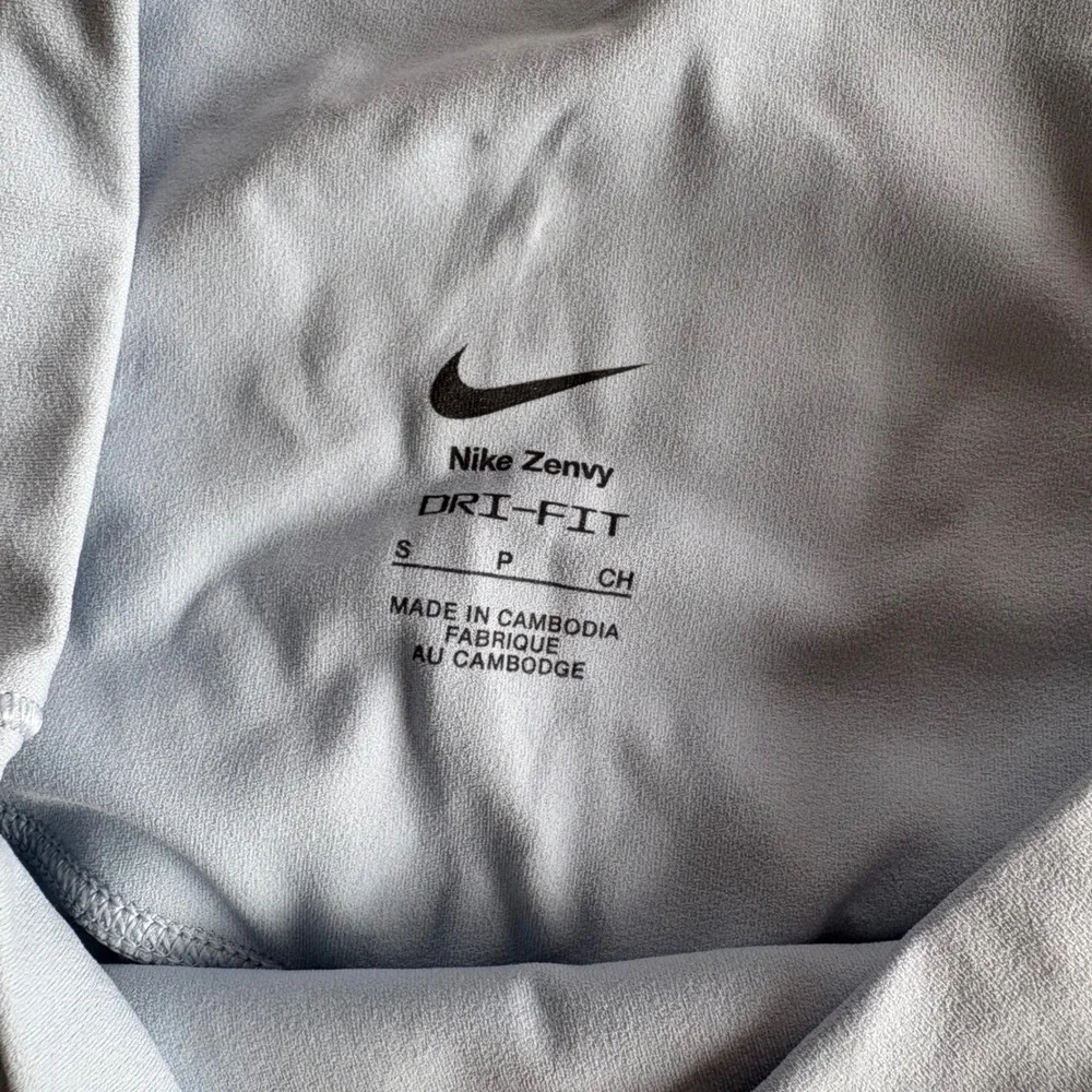Nike Zenvy Women's Small‎ Light Blue Training Leggings High Rise 7/8 25